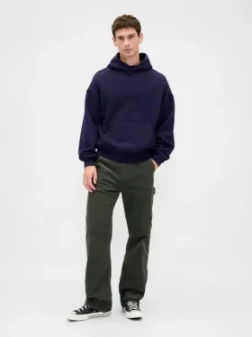Corduroy '90S Loose Carpenter Byxor