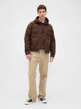 Corduroy '90S Loose Carpenter Byxor