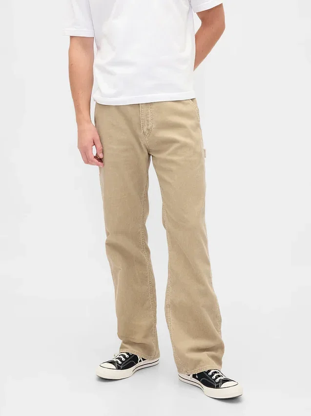 Corduroy '90S Loose Carpenter Byxor