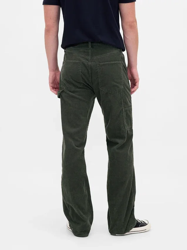 Corduroy '90S Loose Carpenter Byxor
