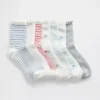 Crew-strumpor för barn (7-pack)
