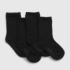 Crew-strumpor för småbarn (4-pack)