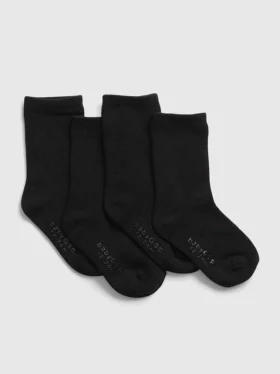 Crew-strumpor för småbarn (4-pack)