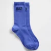 Crew-strumpor med Nap-logotyp