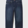 Croppade caprijeans med hög midja