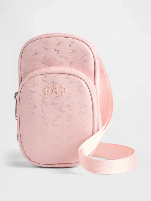 Crossbody-väska för barn med rosettlogotyp