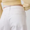 Culottejeans med hög midja