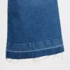 Culottejeans med hög midja