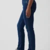 Curvy högmidjade 90-talsinspirerade smala raka Jeans