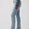 Curvy högmidjade 90-talsinspirerade smala raka Jeans