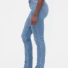 Curvy högmidjade 90-talsinspirerade smala raka Jeans