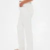 Curvy högmidjade 90-talsinspirerade smala raka Jeans