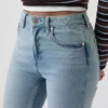 Curvy högmidjade 90-talsinspirerade smala raka Jeans