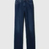 Curvy högmidjade 90-talsinspirerade smala raka Jeans