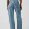 Curvy High Rise Barrel Jeans