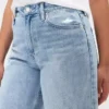 Curvy High Rise Barrel Jeans