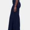 Curvy High Rise Stride-jeans med vida ben