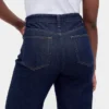 Curvy High Rise Stride-jeans med vida ben