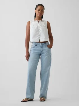 Curvy Low Rise '90S Loose Jeans