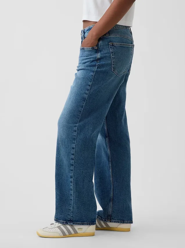 Curvy Low Rise '90S Loose Jeans