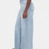 Curvy Mid Rise Ultrasoft Baggy Jeans