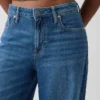 Curvy Mid Rise Ultrasoft Baggy Jeans