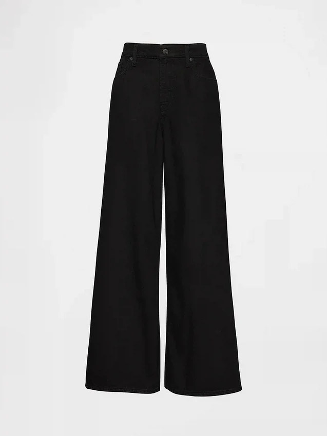 Curvy Mid Rise Ultrasoft Baggy Jeans