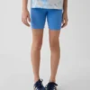 Cykelshorts för barn med uppvikt midja