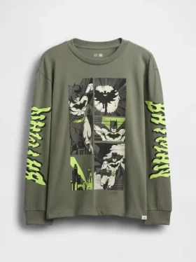 DC™-T-shirt med tryck i avslappnad passform för barn
