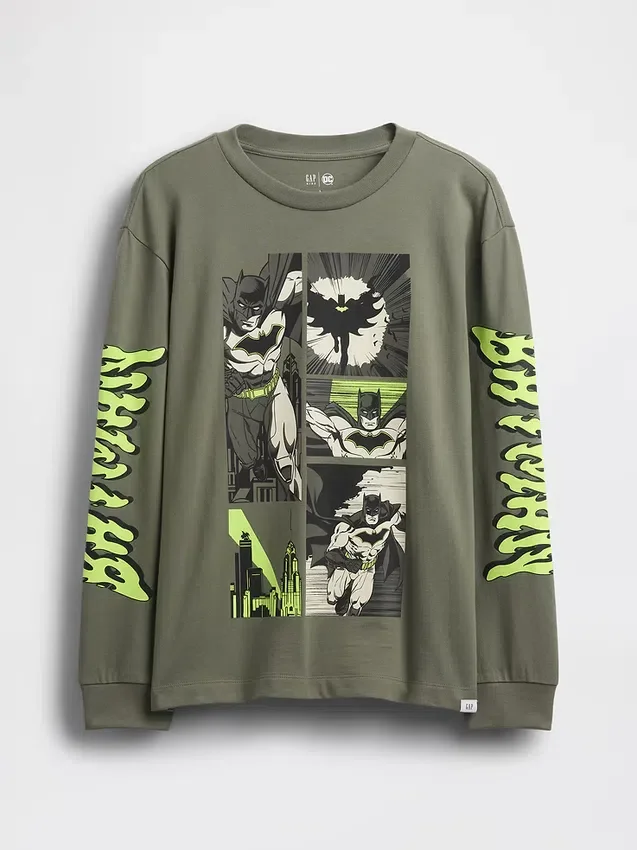 DC™-T-shirt med tryck i avslappnad passform för barn