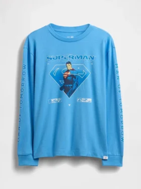 DC™-T-shirt med tryck i avslappnad passform för barn