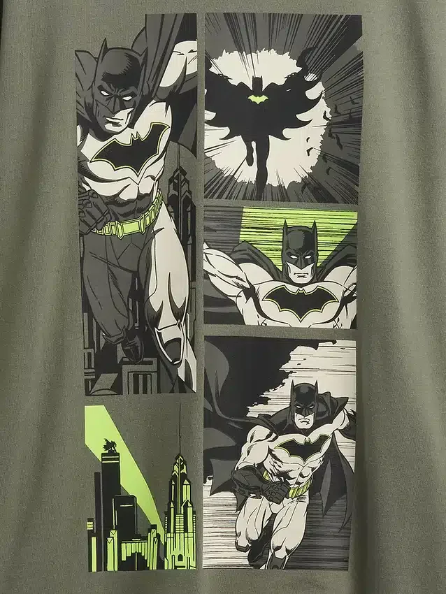 DC™-T-shirt med tryck i avslappnad passform för barn