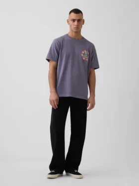 De La Soul T-shirt med tryck i avslappnad passform