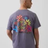 De La Soul T-shirt med tryck i avslappnad passform