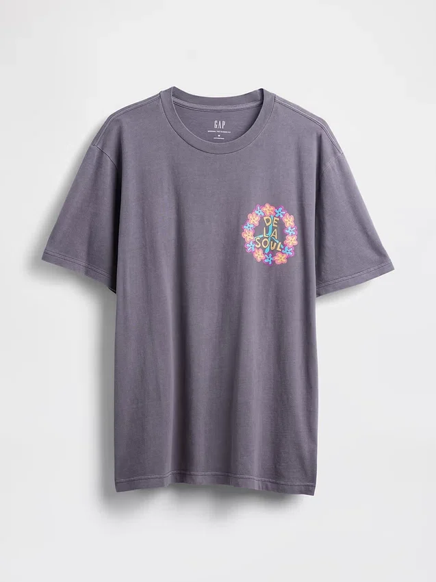 De La Soul T-shirt med tryck i avslappnad passform