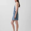 Denim-minikjol