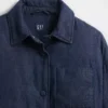 Denim-pufferjacka