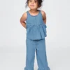 Denimset med volanger för Baby & Småbarn