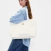 Denimtäschla med Brannan Bear-logotyp