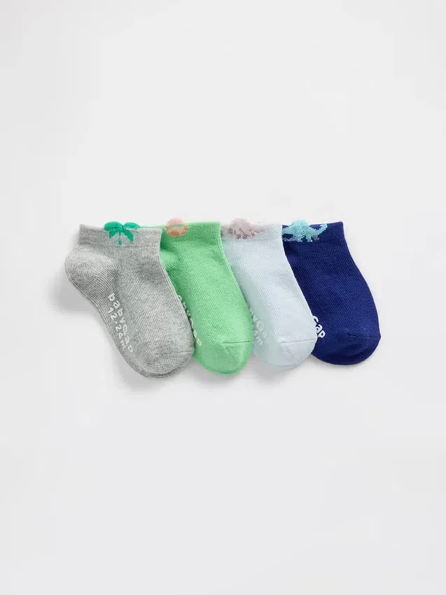 Dino-strumpor som inte syns (4-pack) för Baby & Småbarn