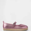 Espadriller för barn i metallic-utförande