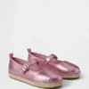Espadriller för barn i metallic-utförande