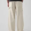Extra baggy snickarjeans med dubbla knän