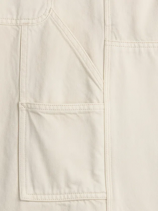 Extra baggy snickarjeans med dubbla knän