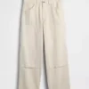 Extra baggy snickarjeans med dubbla knän