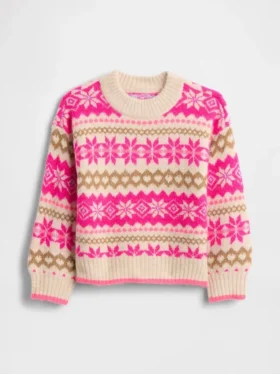 Fair Isle-tröja för Baby & Småbarn