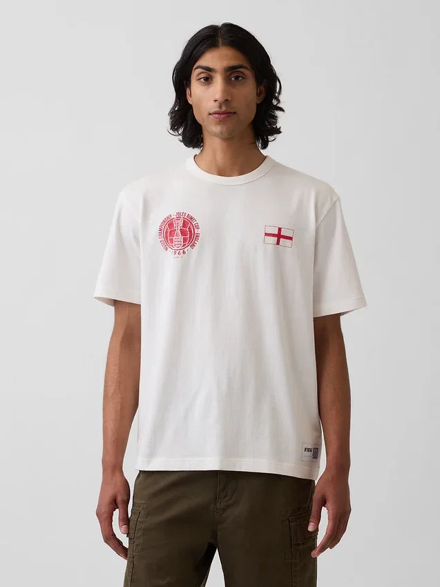 FIFA World Cup™ T-shirt med grafiskt tryck i avslappnad passform