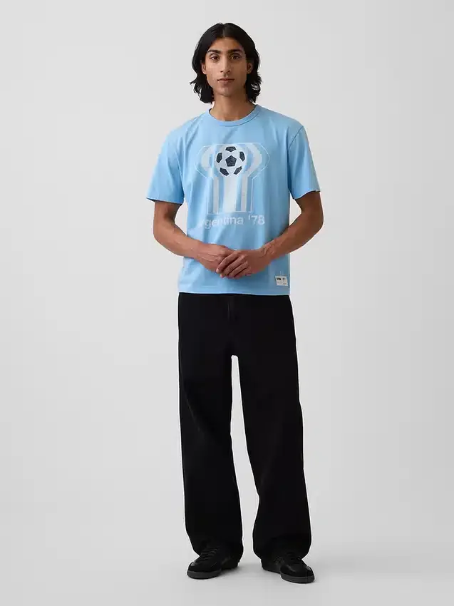 FIFA World Cup™ T-shirt med grafiskt tryck i avslappnad passform