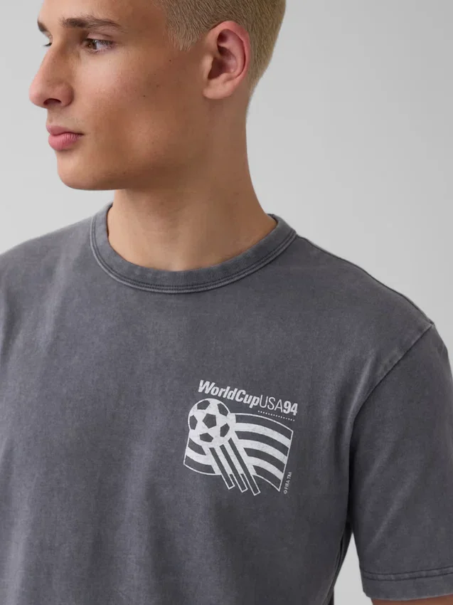 FIFA World Cup™ T-shirt med grafiskt tryck i avslappnad passform
