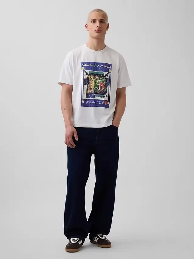 FIFA World Cup™ T-shirt med grafiskt tryck i avslappnad passform